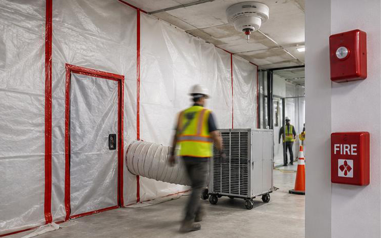 Life Safety, Dust, and Noise Control